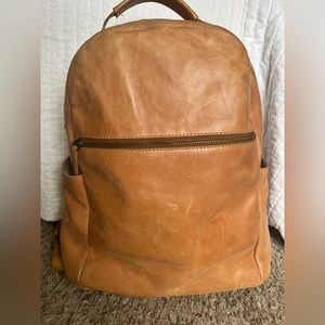 Popular Able Alem backpack in cognac